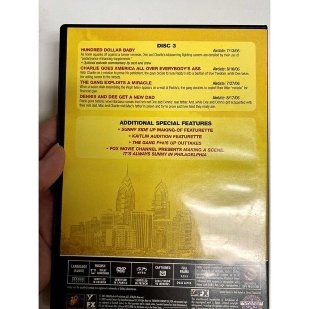 Its Always Sunny in Philadelphia Seasons 1 & 2 DVD Set Danny DeVito FX Comedy - Picture 7 of 10